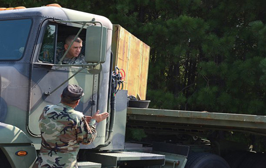 Transitioning Lee Soldiers get commercial driver's license training